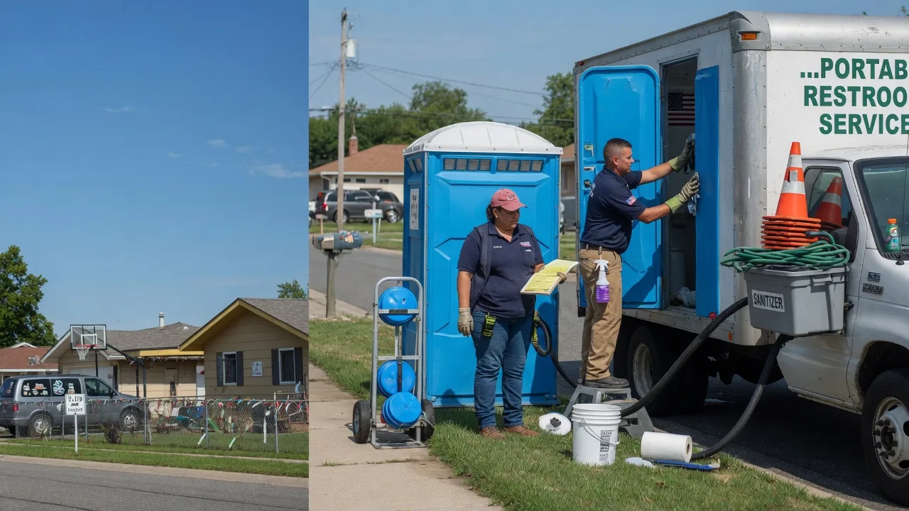 Portable Toilet Rental in New Bedford, PA near me